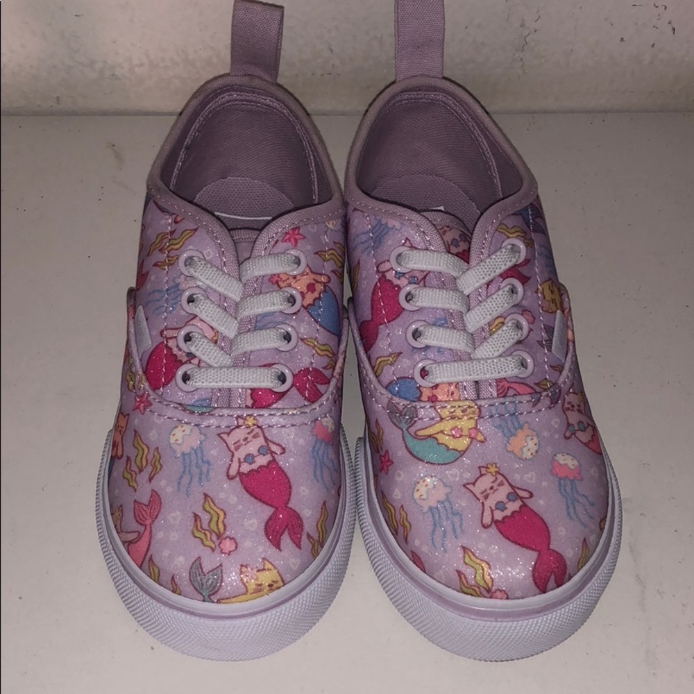 Mermaid cat Vans NEw w/o tags